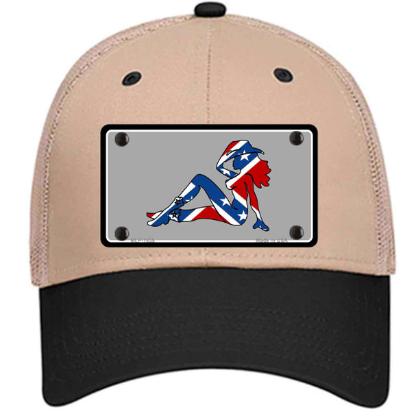 Confederate Flag Mud Flap Girl Wholesale Novelty License Plate Hat