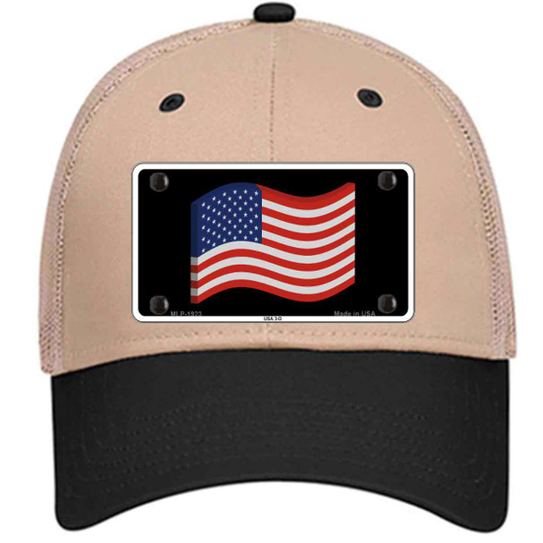 USA 3-D Flag Wholesale Novelty License Plate Hat