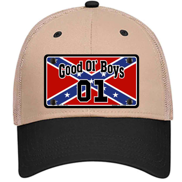 Good Ol Boys Confederate Flag Wholesale Novelty License Plate Hat