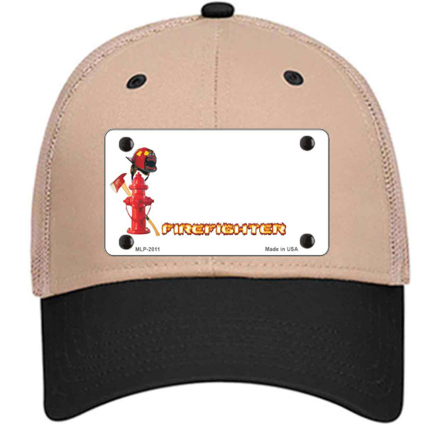 Firefighter Wholesale Novelty License Plate Hat