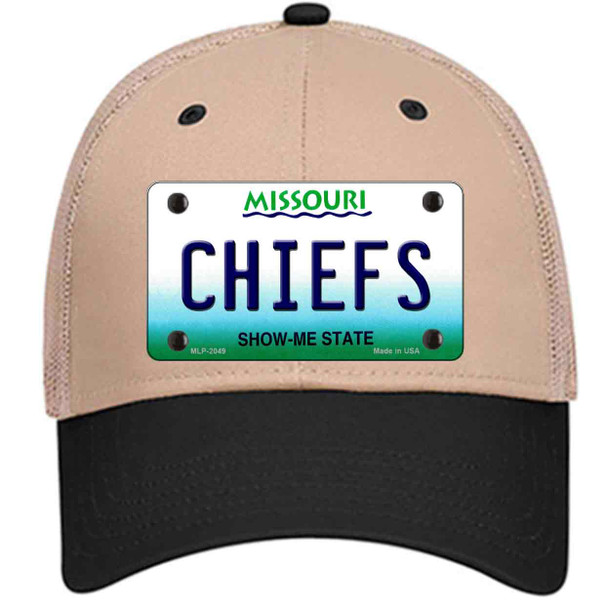 Chiefs Missouri State Wholesale Novelty License Plate Hat