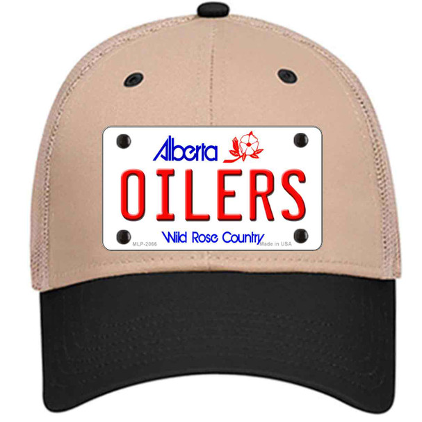 Oilers Alberta Canada Province Wholesale Novelty License Plate Hat