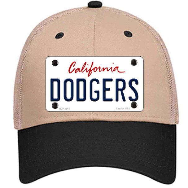 Dodgers California State Wholesale Novelty License Plate Hat