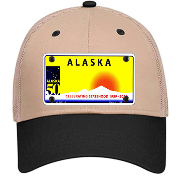 Alaska State Blank Wholesale Novelty License Plate Hat