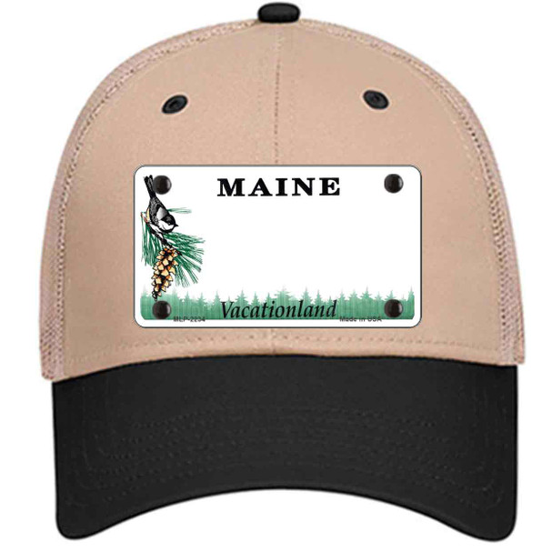 Maine State Blank Wholesale Novelty License Plate Hat