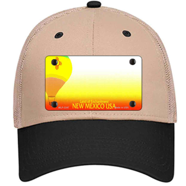 New Mexico State Blank Wholesale Novelty License Plate Hat