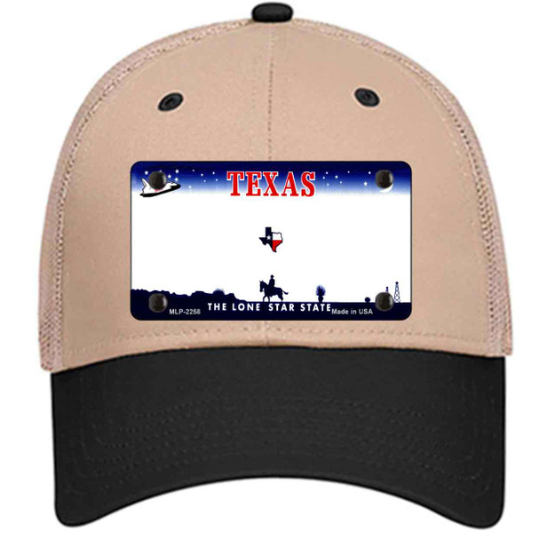 Texas State Blank Wholesale Novelty License Plate Hat