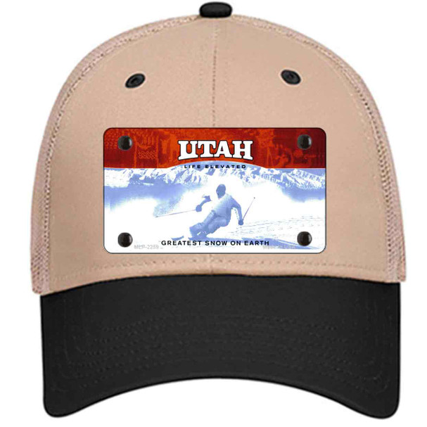 Utah State Blank Wholesale Novelty License Plate Hat