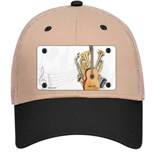 Musical Instruments Offset Wholesale Novelty License Plate Hat