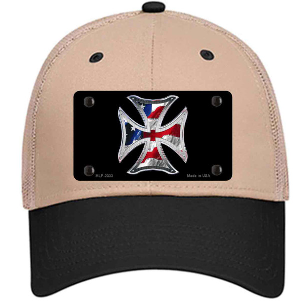 Maltese Cross Flag Wholesale Novelty License Plate Hat