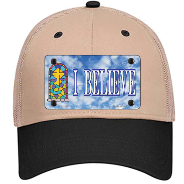 I Believe Wholesale Novelty License Plate Hat
