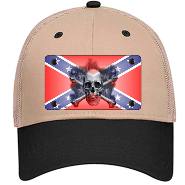 Confederate Flag Skull Wholesale Novelty License Plate Hat