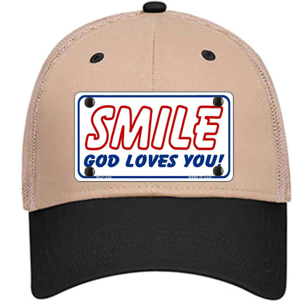 Smile God Loves You Wholesale Novelty License Plate Hat