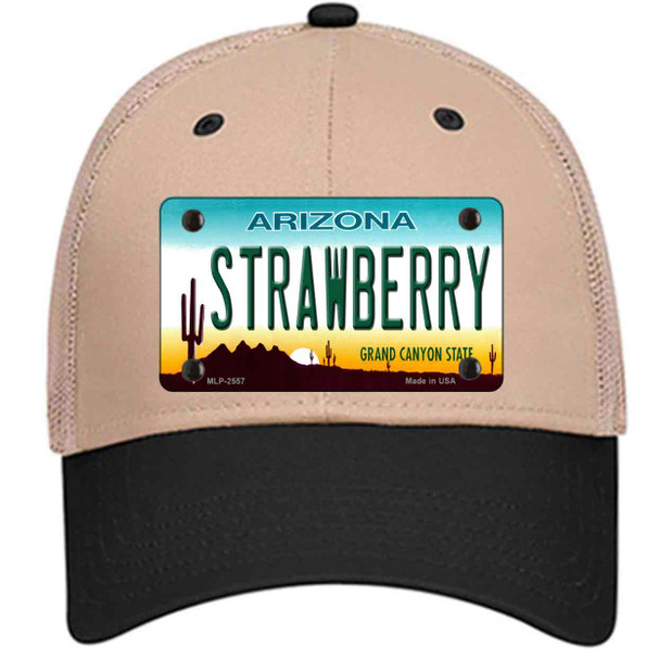 Strawberry Arizona Wholesale Novelty License Plate Hat