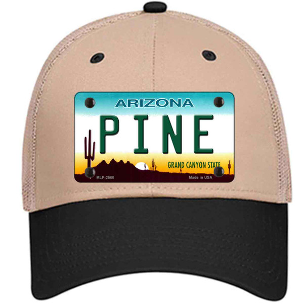 Pine Arizona Wholesale Novelty License Plate Hat