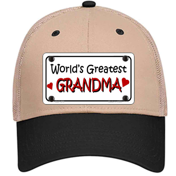 Worlds Greatest Grandma Wholesale Novelty License Plate Hat
