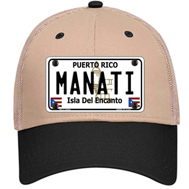 Manati Puerto Rico Wholesale Novelty License Plate Hat