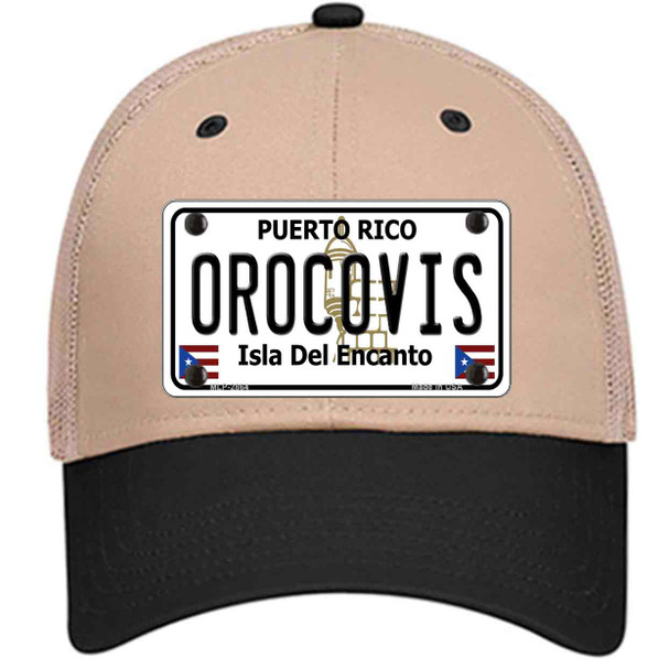 Orocovis Puerto Rico Wholesale Novelty License Plate Hat