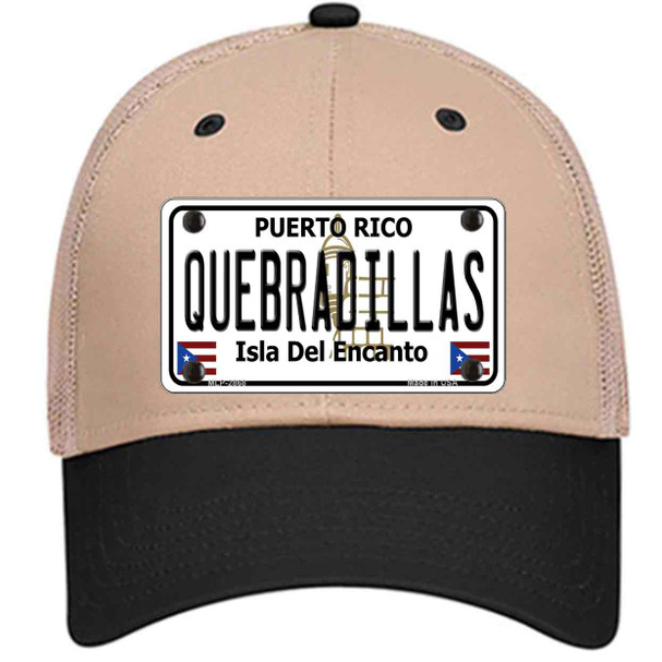 Quebradillas Puerto Rico Wholesale Novelty License Plate Hat