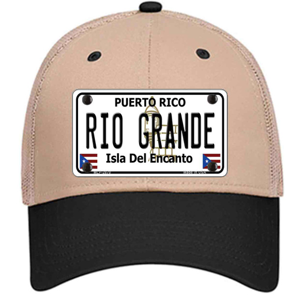 Rio Grande Puerto Rico Wholesale Novelty License Plate Hat