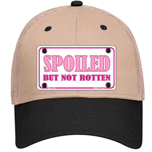 Spoiled But Not Rotten Wholesale Novelty License Plate Hat