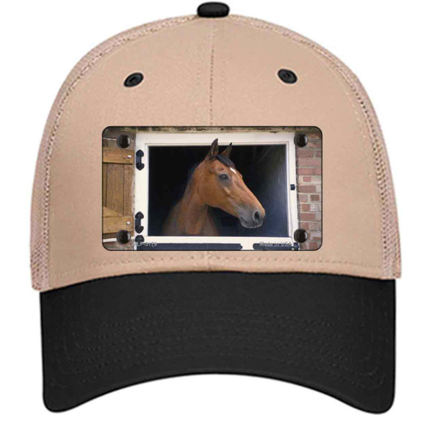 Horse In Barn Wholesale Novelty License Plate Hat