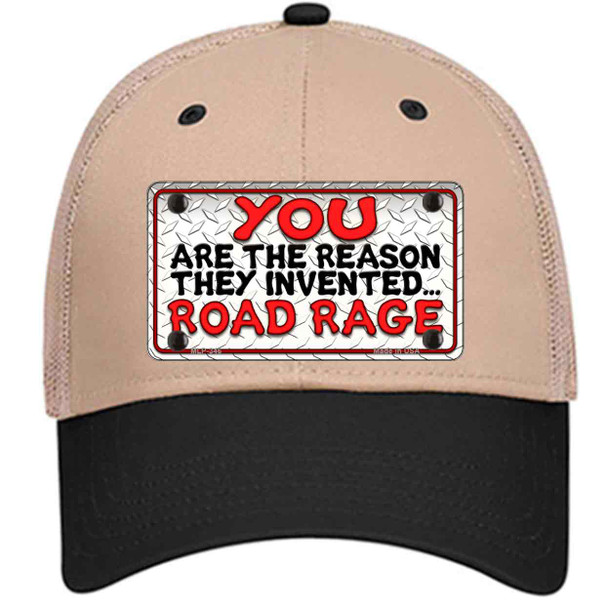 Invented Road Rage Wholesale Novelty License Plate Hat