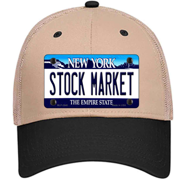 Stock Market New York Wholesale Novelty License Plate Hat