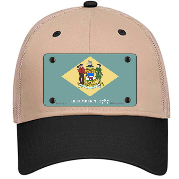 Delaware State Flag Wholesale Novelty License Plate Hat