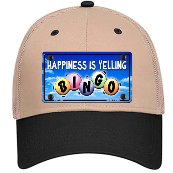 Happiness Is Yelling Bingo Wholesale Novelty License Plate Hat