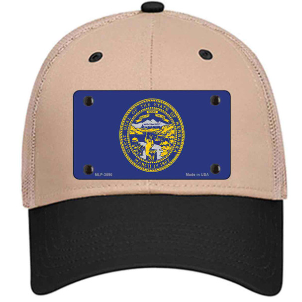 Nebraska State Flag Wholesale Novelty License Plate Hat