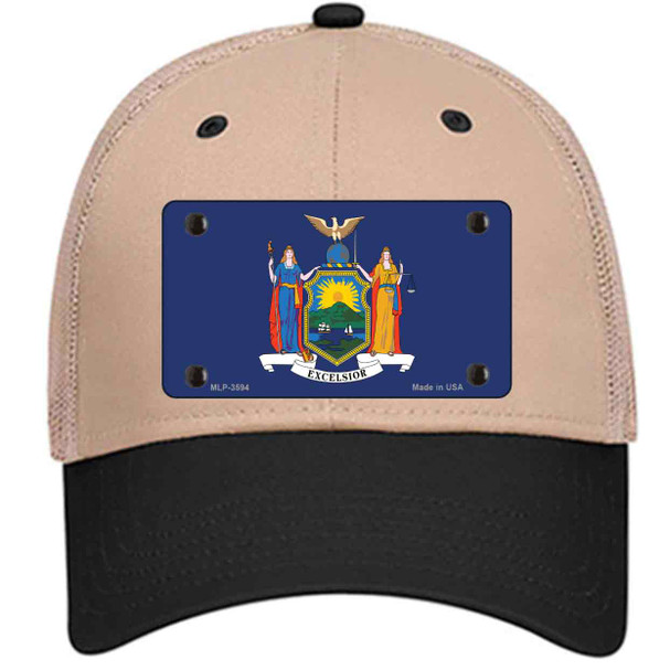 New York State Flag Wholesale Novelty License Plate Hat