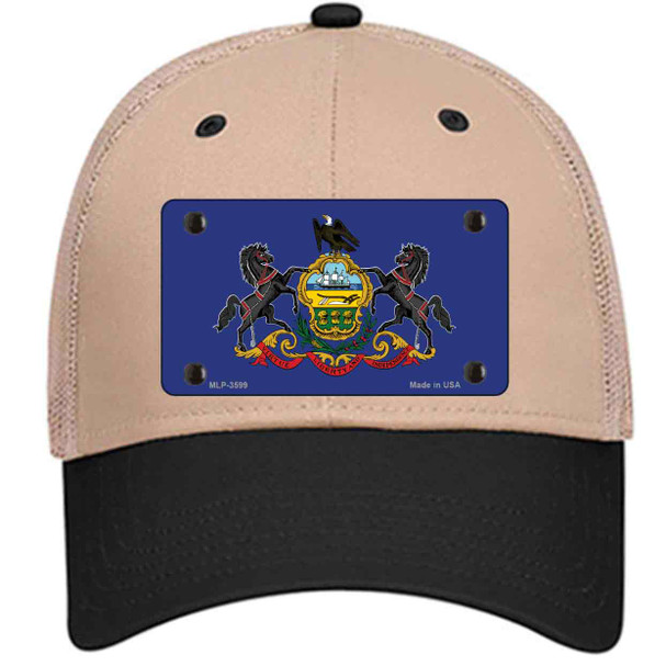 Pennsylvania State Flag Wholesale Novelty License Plate Hat