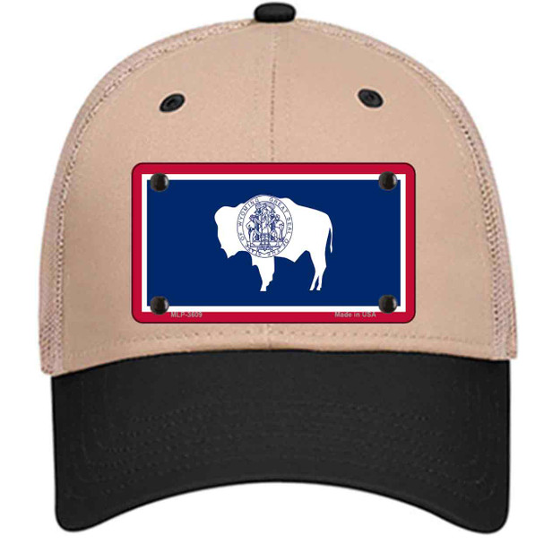 Wyoming State Flag Wholesale Novelty License Plate Hat