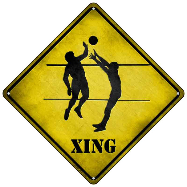 Volleyball Xing Wholesale Novelty Metal Crossing Sign