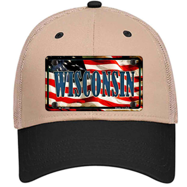 Wisconsin USA Wholesale Novelty License Plate Hat