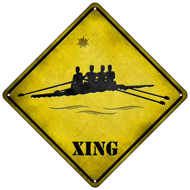 Kayak Racing Xing Wholesale Novelty Metal Crossing Sign