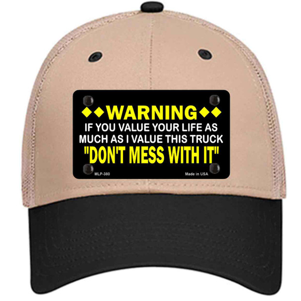 Dont Mess With This Truck Wholesale Novelty License Plate Hat