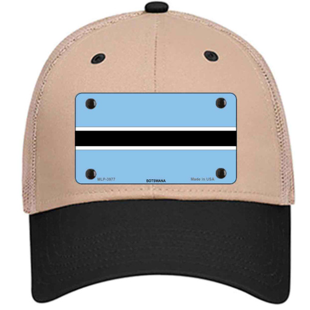 Botswana Flag Wholesale Novelty License Plate Hat