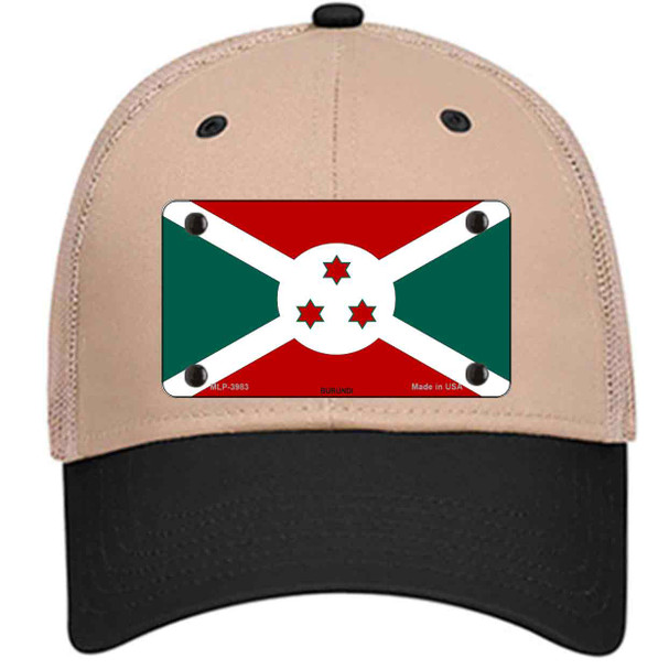 Burundi Flag Wholesale Novelty License Plate Hat