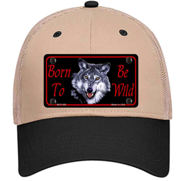 Born To Be Wild Wholesale Novelty License Plate Hat