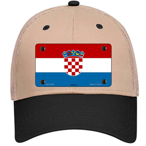 Croatia Flag Wholesale Novelty License Plate Hat