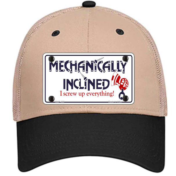 Mechanically Inclined Wholesale Novelty License Plate Hat