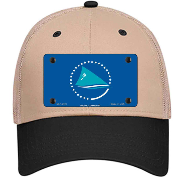 Pacific Community Flag Wholesale Novelty License Plate Hat