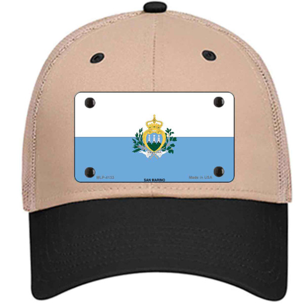San Marino Flag Wholesale Novelty License Plate Hat