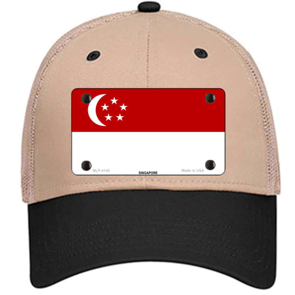 Singapore Flag Wholesale Novelty License Plate Hat