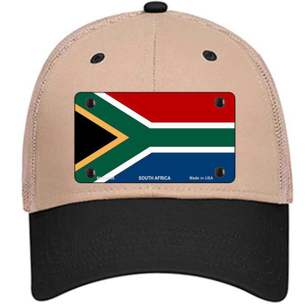 South Africa Flag Wholesale Novelty License Plate Hat