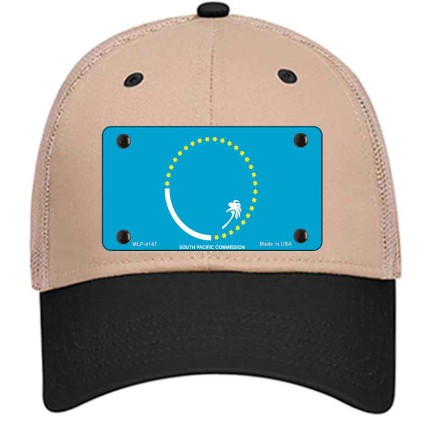 South Pacific Commission Flag Wholesale Novelty License Plate Hat