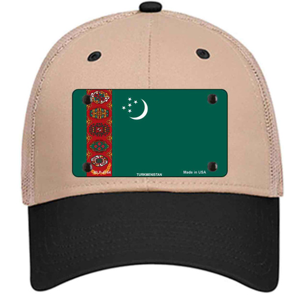 Turkmenistan Flag Wholesale Novelty License Plate Hat