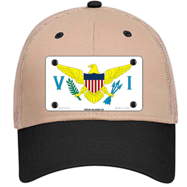 Virgin Islands US Flag Wholesale Novelty License Plate Hat